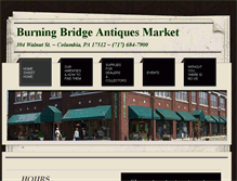 Tablet Screenshot of burningbridgeantiques.com